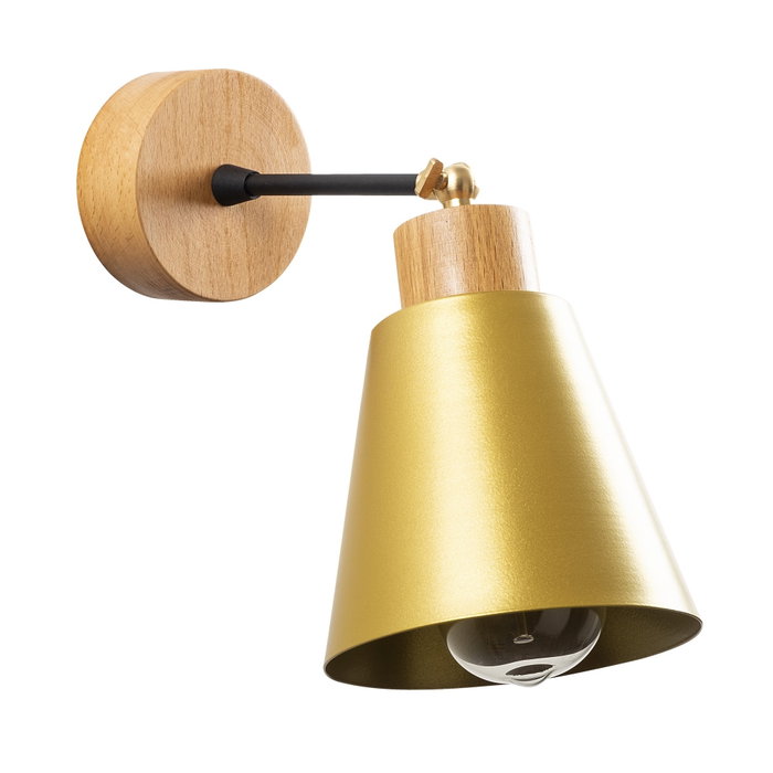Opviq Manavgat - N-613 Lámpara de pared dorada